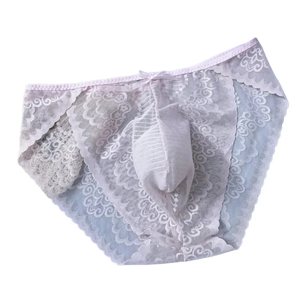 Men's Panties See Through Briefs Breathable Underwear Male Seamless Lingerie Lace Trunks Gay Sissy Pouch Underpants Knickers
Men's Panties See Through Briefs Breathable Underwear Male Seamless Lingerie Lace Trunks Gay Sissy Pouch Underpants Knickers