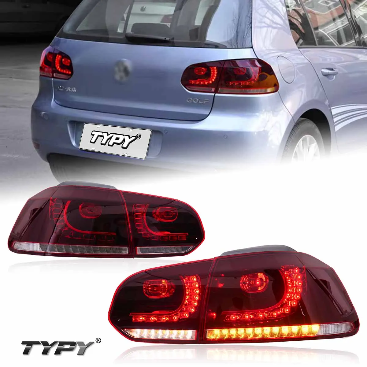 TYPY Original Wholesale Price Auto LED Taillight Assembly For Volkswagen GOLF6 2010-2012Upgrade Modified taillight
TYPY Original Wholesale Price Auto LED Taillight Assembly For Volkswagen GOLF6 2010-2012Upgrade Modified taillight