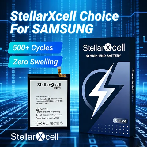 StellarXcell Choice Battery For Samsung S22 S23 S24Ultra S21FE S20PLUS S10LITE S7Edge S8 S9 EB-BS906ABY EB-BS918ABY