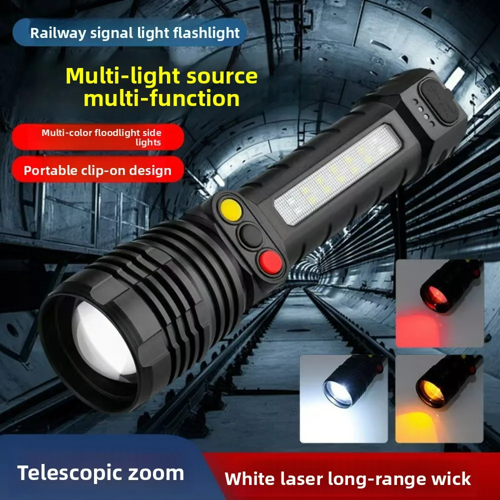 Портативный фонарик с высоким люменом, аварийный сигнал выживания, сигнальная лампа для наружного кемпинга, рабочего освещения и спасения
Портативный фонарик с высоким люменом, аварийный сигнал выживания, сигнальная лампа для наружного кемпинга, рабочего освещения и спасения