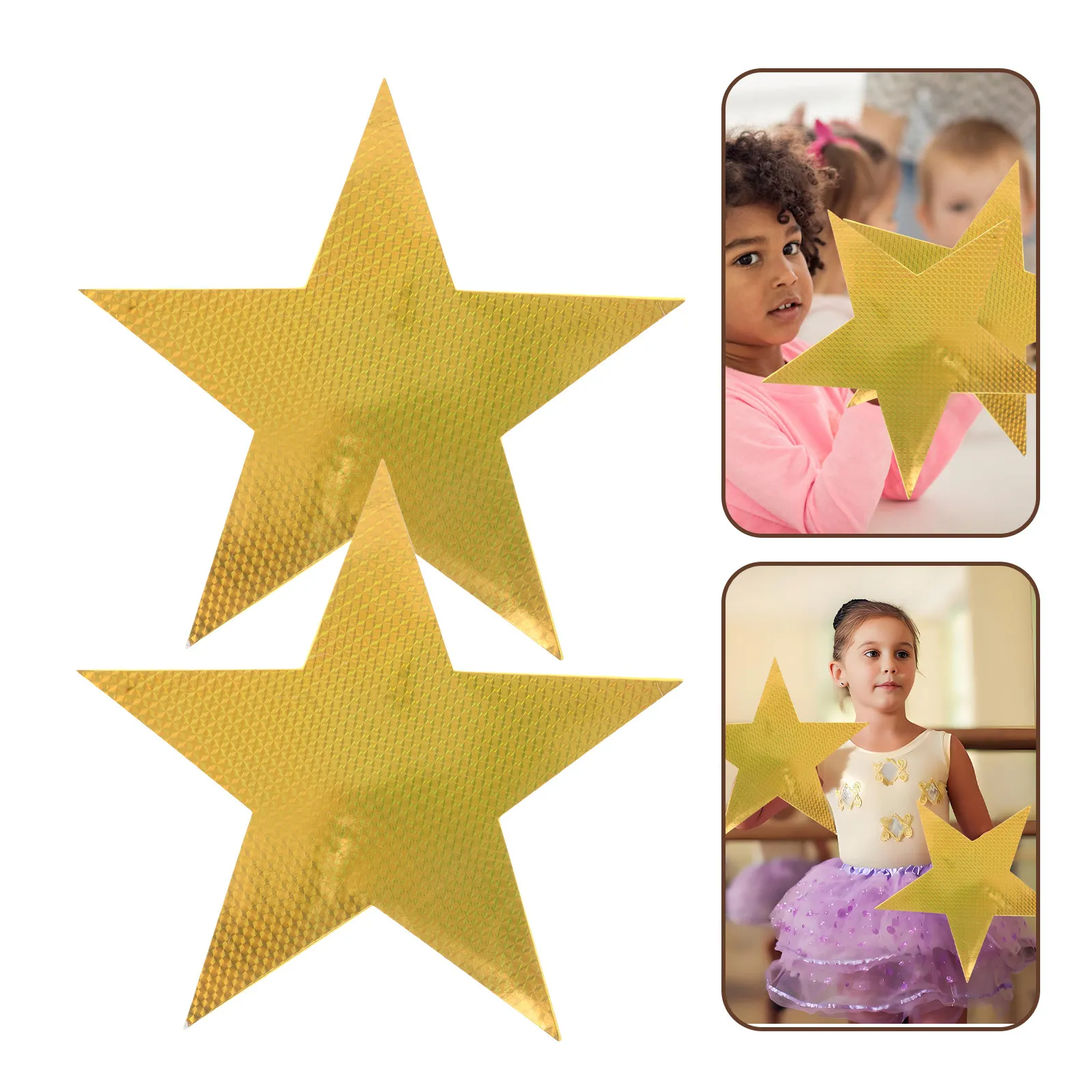 2Pcs Pentagram Star Handheld Props Elastic Band Party Role Playing Stage Performance Cheerleading Supplies
2Pcs Pentagram Star Handheld Props Elastic Band Party Role Playing Stage Performance Cheerleading Supplies