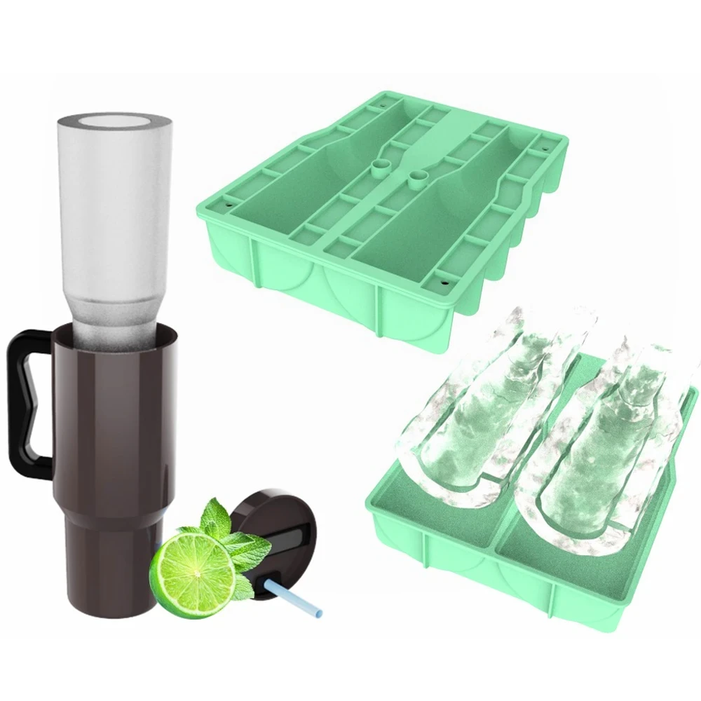 Ice Cube Tray for Tumbler Cup Food Grade Silicone Cylinder Ice Mold Large Capacity Soft Ice Cube Molds for Stanley Cup 30-40oz
Ice Cube Tray for Tumbler Cup Food Grade Silicone Cylinder Ice Mold Large Capacity Soft Ice Cube Molds for Stanley Cup 30-40oz
