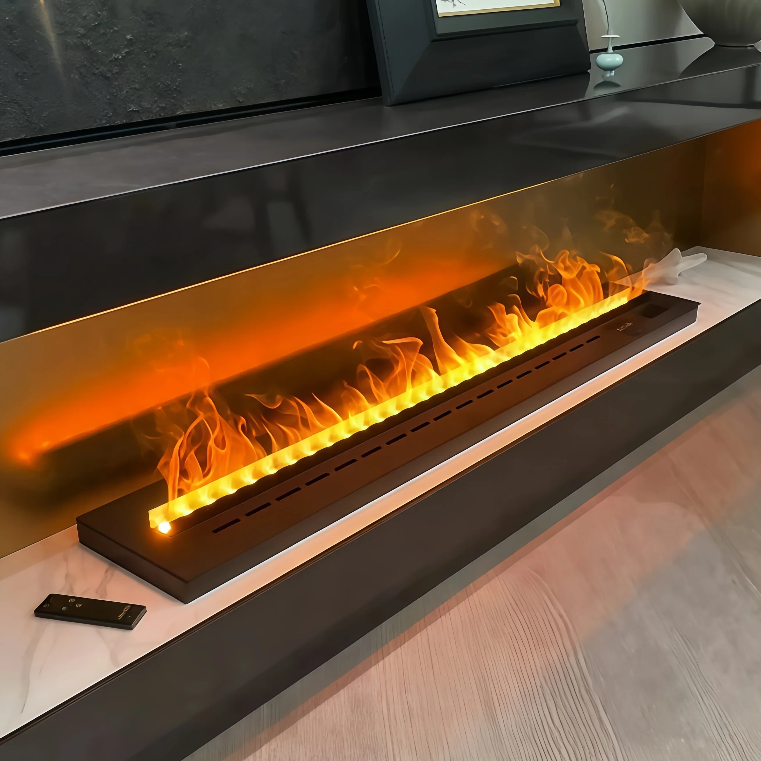 【Hot】 Made Ultra-Thin Steel Smart Electric Fireplace Water Vapour Fireplaces TV Stand French Wall Mount Atomizing Fireplac
【Hot】 Made Ultra-Thin Steel Smart Electric Fireplace Water Vapour Fireplaces TV Stand French Wall Mount Atomizing Fireplac
