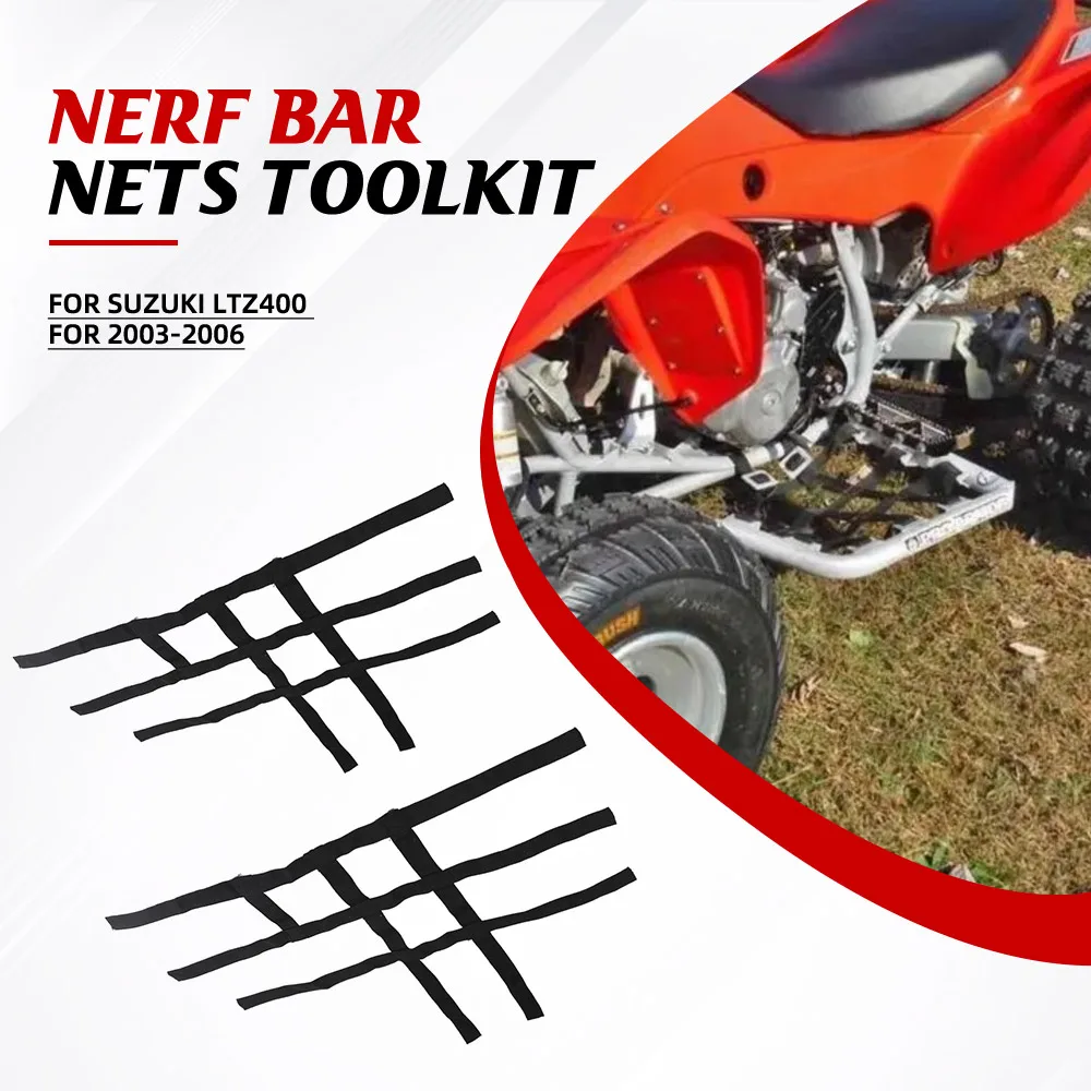 2023 2024 Moto Nerf Bar Nets Waterproof Nylon ATV Toolkit For Polaris Pred For Suzuki LTZ400 For 2003-2006 Polaris Predator 500
2023 2024 Moto Nerf Bar Nets Waterproof Nylon ATV Toolkit For Polaris Pred For Suzuki LTZ400 For 2003-2006 Polaris Predator 500