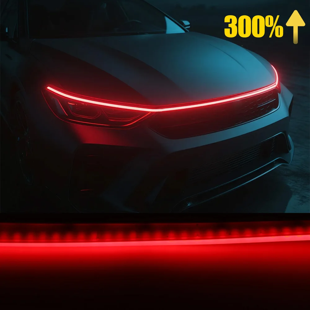 1,2 м-2,4 м динамический сканирующий светодиодный капот, гибкий DRL, дневные ходовые огни, универсальная полоса для автомобиля, внедорожника, декоративный капот 12 В
1,2 м-2,4 м динамический сканирующий светодиодный капот, гибкий DRL, дневные ходовые огни, универсальная полоса для автомобиля, внедорожника, декоративный капот 12 В