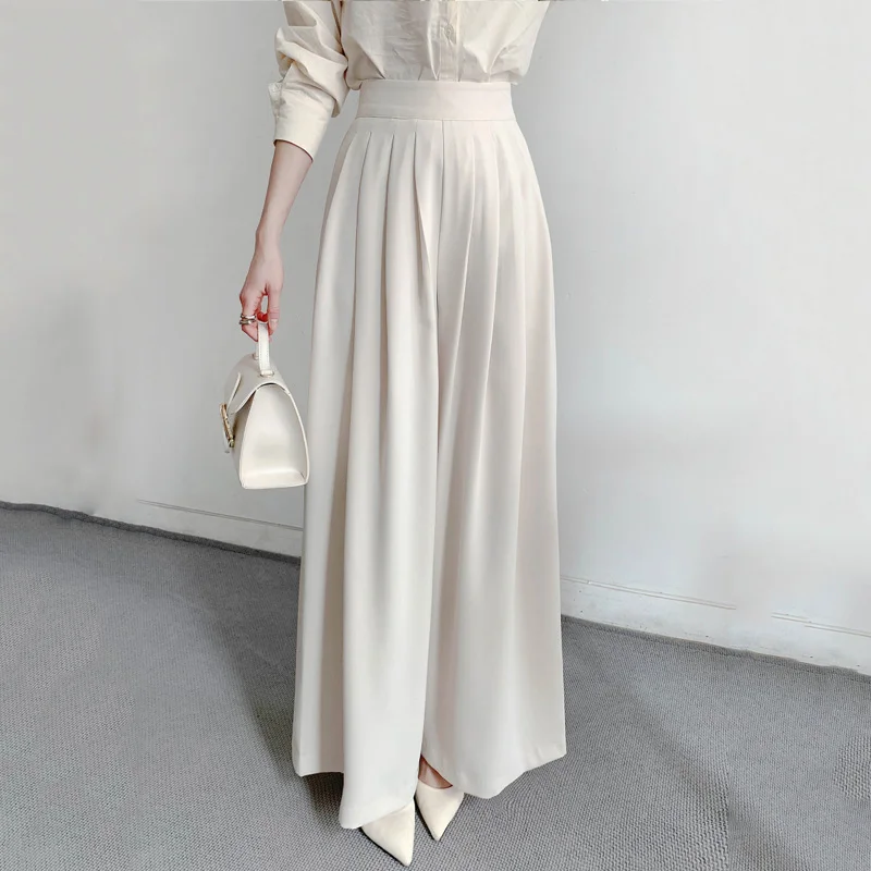 GUUZYUVIZ Summer New Versatile Trousers Women Draping Straight Barrel High Waist Wide Leg Loose Suit Long Pants
GUUZYUVIZ Summer New Versatile Trousers Women Draping Straight Barrel High Waist Wide Leg Loose Suit Long Pants