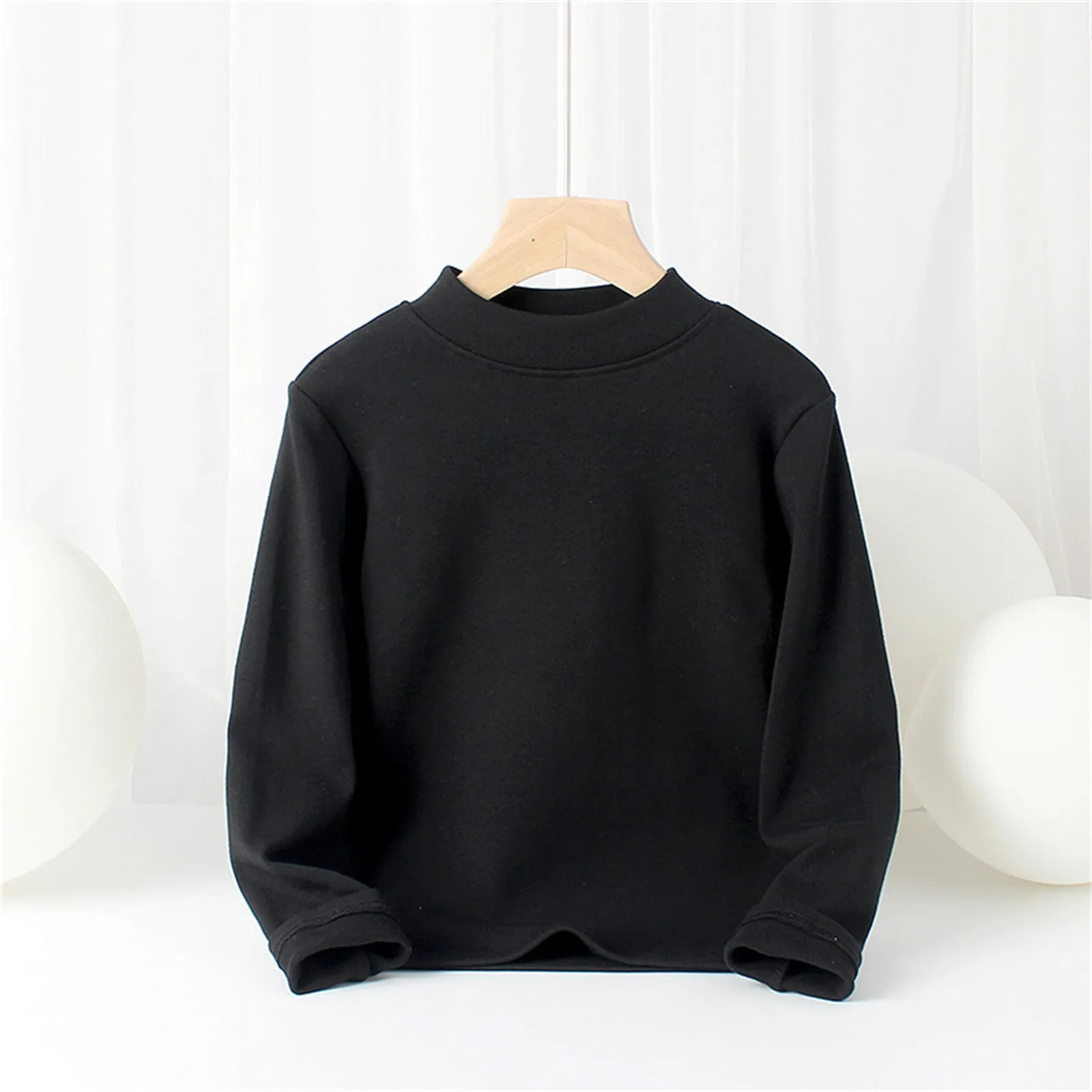 Children Round Necked Sweatshirt Hoodie Loose Solid Color Spring Autumn Winter Kids Boy Girl Plush Thick Versatile Top Pullover
Children Round Necked Sweatshirt Hoodie Loose Solid Color Spring Autumn Winter Kids Boy Girl Plush Thick Versatile Top Pullover