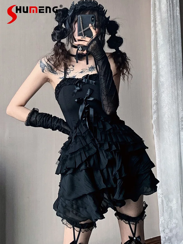 Hot Girl Party Club Strapless Black Sexy Mini Dress Women Slim Fit Elegant Fashion Bow Edible Tree Fungus Y2k Dress Summer Dress
Hot Girl Party Club Strapless Black Sexy Mini Dress Women Slim Fit Elegant Fashion Bow Edible Tree Fungus Y2k Dress Summer Dress