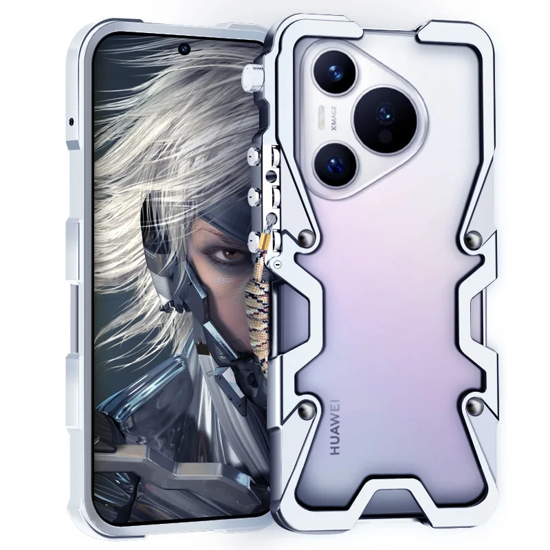 Armor Screw Metal Frame Shockproof Cover For Huawei Pura 70 Pro Aluminium Bumper Cases Heavy Duty Fundas For Huawei P60 Pro
Armor Screw Metal Frame Shockproof Cover For Huawei Pura 70 Pro Aluminium Bumper Cases Heavy Duty Fundas For Huawei P60 Pro