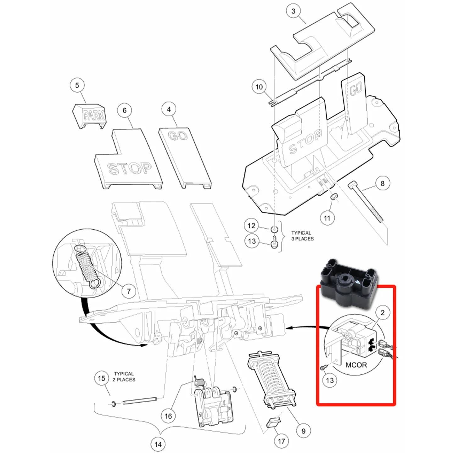 NIU B Golf Cart Accessories Clubcar Precedent Accelerator Throttle Potentiometer Golf Cart Replacement Parts OEM 102528501
NIU B Golf Cart Accessories Clubcar Precedent Accelerator Throttle Potentiometer Golf Cart Replacement Parts OEM 102528501