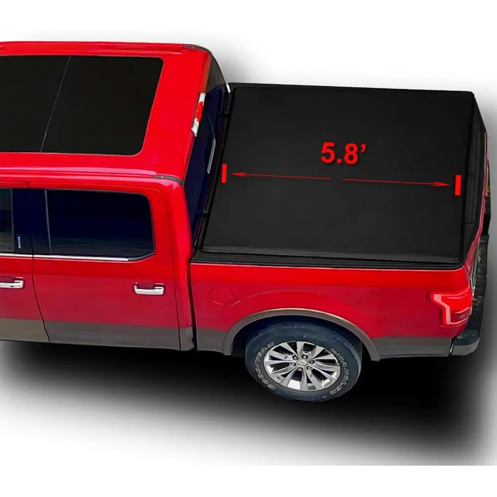 Roll-Up 5.8' Bed Cover for 2007-2026 1500 Short Bed Vinyl Truck Bed Cover | Side Protection
Roll-Up 5.8' Bed Cover for 2007-2026 1500 Short Bed Vinyl Truck Bed Cover | Side Protection
