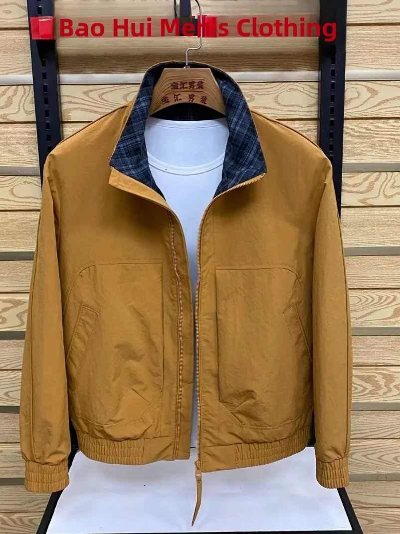 High Quality Men's Stand Collar Jacket Spring Autumn New Style Fashionable Versatile Premium Cool Business Casual Long Sleeve...
High Quality Men's Stand Collar Jacket Spring Autumn New Style Fashionable Versatile Premium Cool Business Casual Long Sleeve...