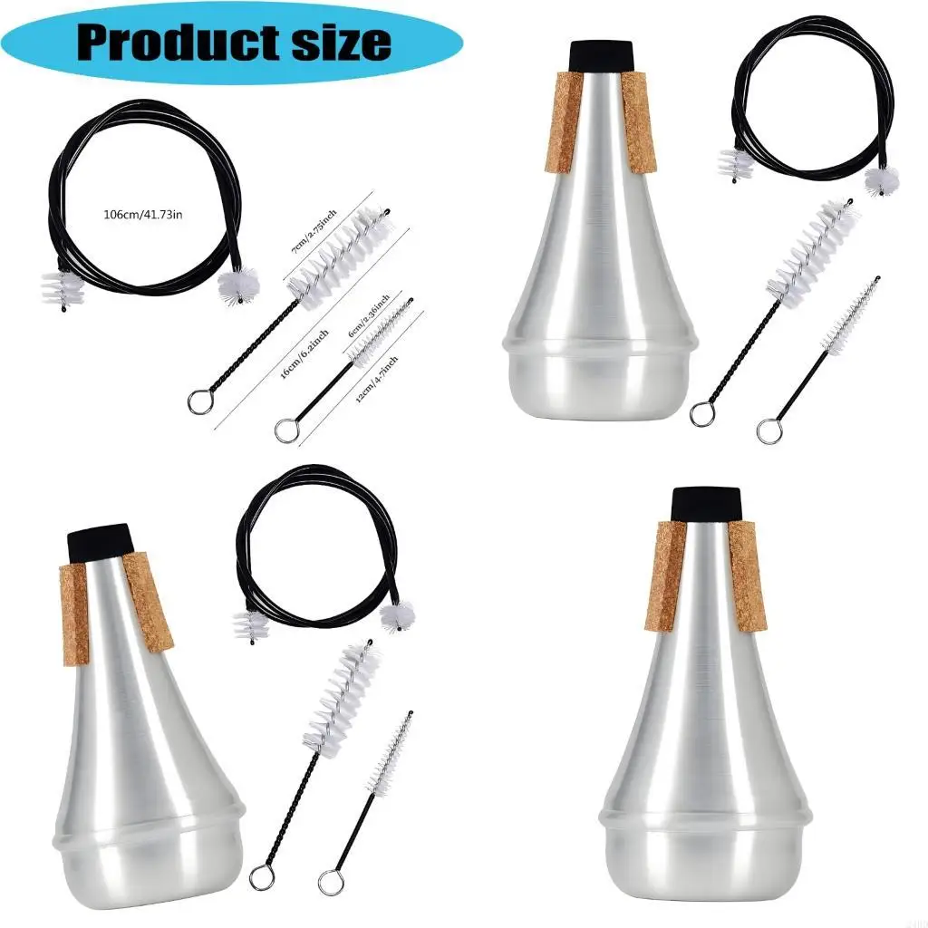 Trumpet Mute Silencers, Lightweight Instrument Practice Trumpet Mute Silencers 24BD
Trumpet Mute Silencers, Lightweight Instrument Practice Trumpet Mute Silencers 24BD