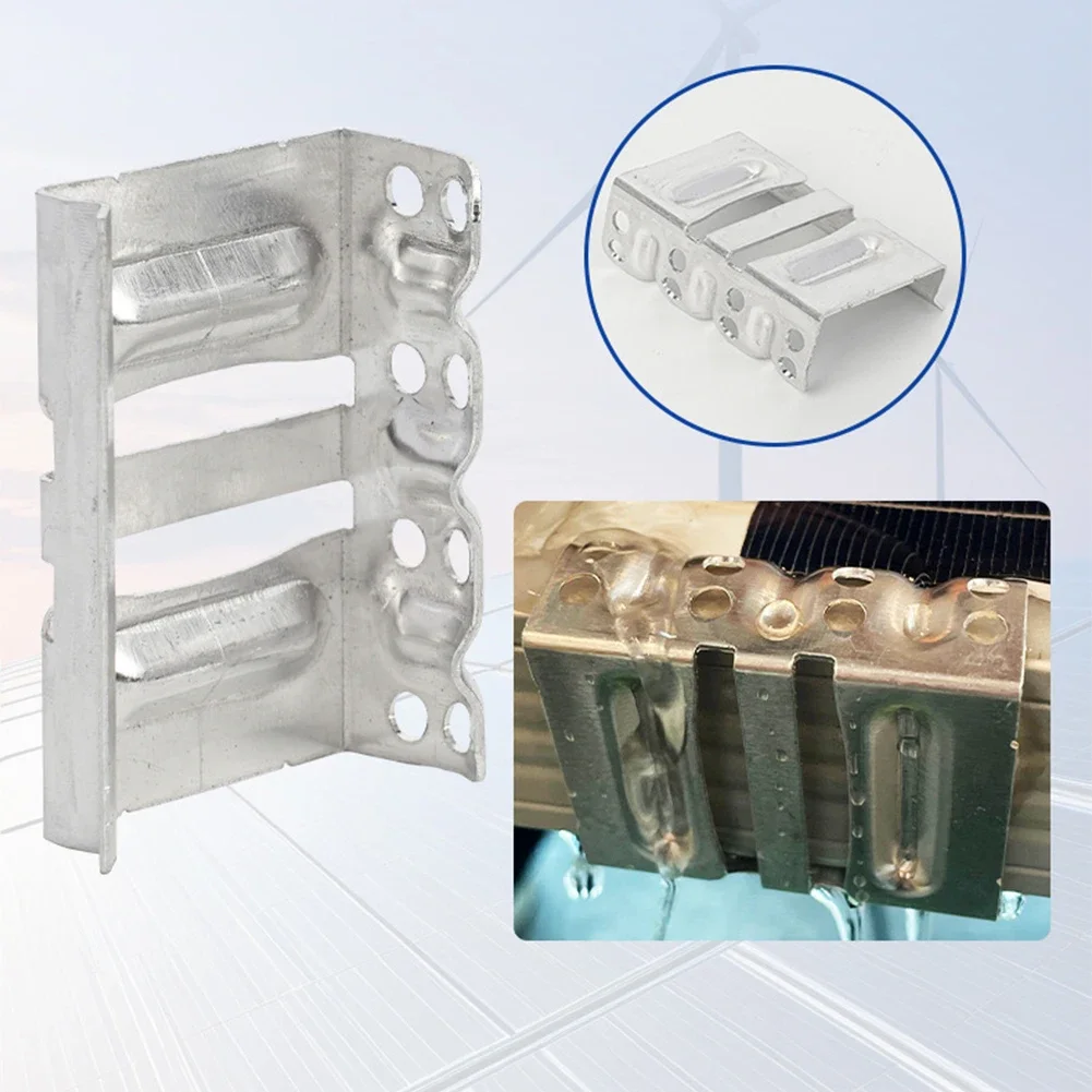 Solar Panel Maintenance Aluminum Alloy Clip Mud Drainage Buckle Enhanced Stability Features Silver Aluminum Alloy Material
Solar Panel Maintenance Aluminum Alloy Clip Mud Drainage Buckle Enhanced Stability Features Silver Aluminum Alloy Material
