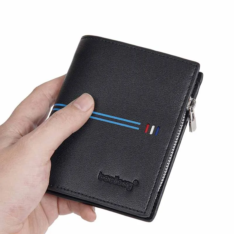 2025 New Men Short Wallet European American Business Trifold Wallet PU Leather Fashion Zipper Soft Minimalist Card Holder Purse
2025 New Men Short Wallet European American Business Trifold Wallet PU Leather Fashion Zipper Soft Minimalist Card Holder Purse