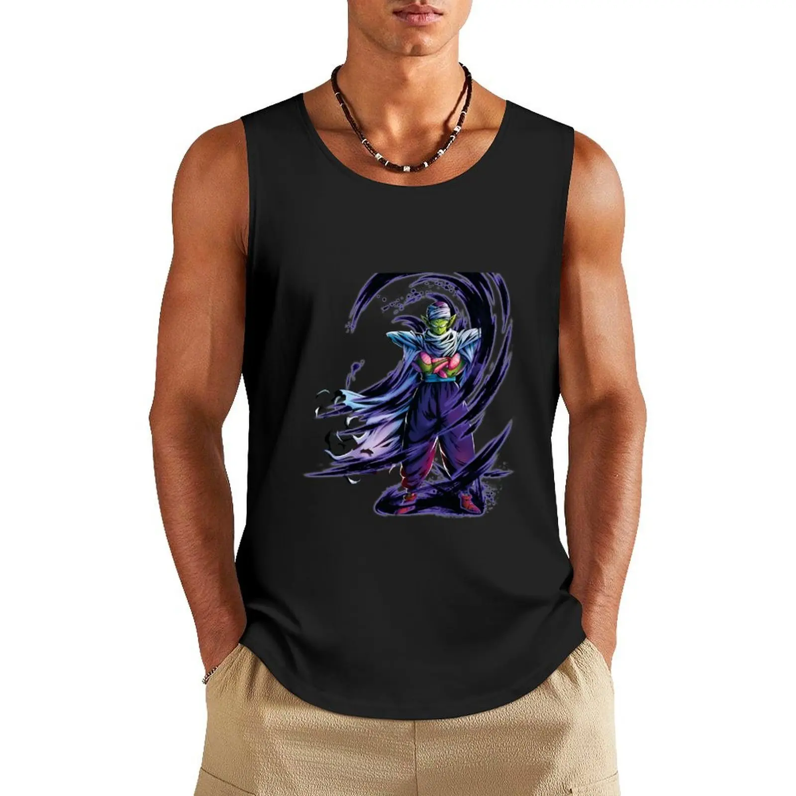 Cartoon Picollo Tank Top Man gym clothes mens clothing Men's sleeveless gym clothes for man
Cartoon Picollo Tank Top Man gym clothes mens clothing Men's sleeveless gym clothes for man