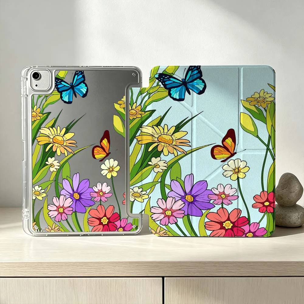 Beautiful Butterfly Flowers For iPad Pro Air mini 6 5 4 3 2 1 11th 10th 6th 5th M5 M4 M3 M2 9gen Foldable 3Y Tablet Case Soft
Beautiful Butterfly Flowers For iPad Pro Air mini 6 5 4 3 2 1 11th 10th 6th 5th M5 M4 M3 M2 9gen Foldable 3Y Tablet Case Soft