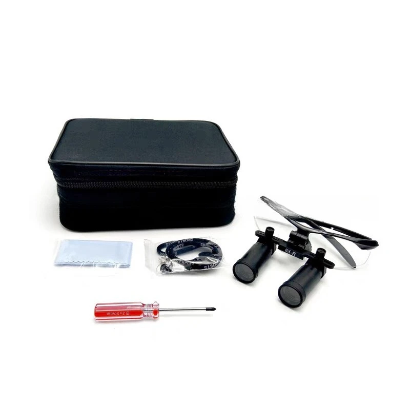 Medical 6x magnifying glass Surgical headlights Microsurgery Oral Dentistry, Spine Orthopedics External Hands Nerve Laboratory
Medical 6x magnifying glass Surgical headlights Microsurgery Oral Dentistry, Spine Orthopedics External Hands Nerve Laboratory