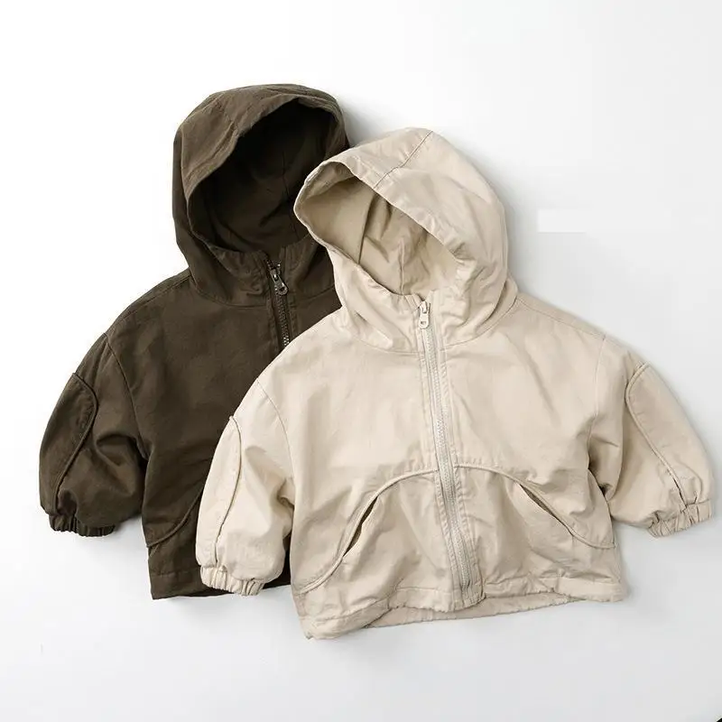 Весенняя новинка 2026: Детская куртка с капюшоном на молнии для девочек и мальчиков, хлопковая повседневная куртка для малышей
Весенняя новинка 2026: Детская куртка с капюшоном на молнии для девочек и мальчиков, хлопковая повседневная куртка для малышей