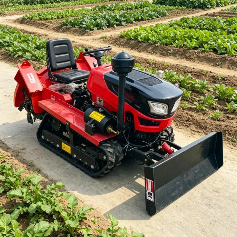 Customized 35HP Riding Crawler Plowing Machine, Upgraded Rotary Tiller, Multi-functional Cultivation Machinery
Customized 35HP Riding Crawler Plowing Machine, Upgraded Rotary Tiller, Multi-functional Cultivation Machinery