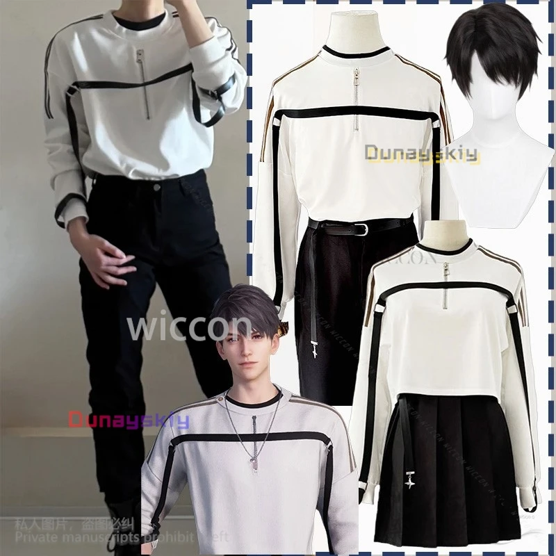 Love And Deepspace Caleb Game 코스프레 Xia Yizhou Героиня Униформа Костюм Белая толстовка Костюм бойфренда Парики Ожерелье по индивидуальному заказу
Love And Deepspace Caleb Game 코스프레 Xia Yizhou Героиня Униформа Костюм Белая толстовка Костюм бойфренда Парики Ожерелье по индивидуальному заказу