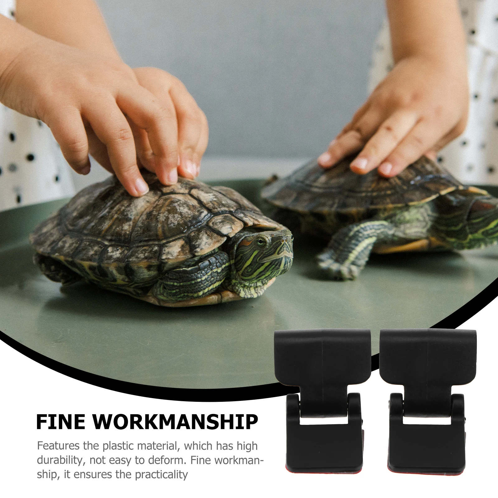 4pcs Anti Escape Locks Reptile Tank Buckle Lid Latch Turtle Terrarium Feeding Box Parts Glass Aquarium Accessories Durability
4pcs Anti Escape Locks Reptile Tank Buckle Lid Latch Turtle Terrarium Feeding Box Parts Glass Aquarium Accessories Durability