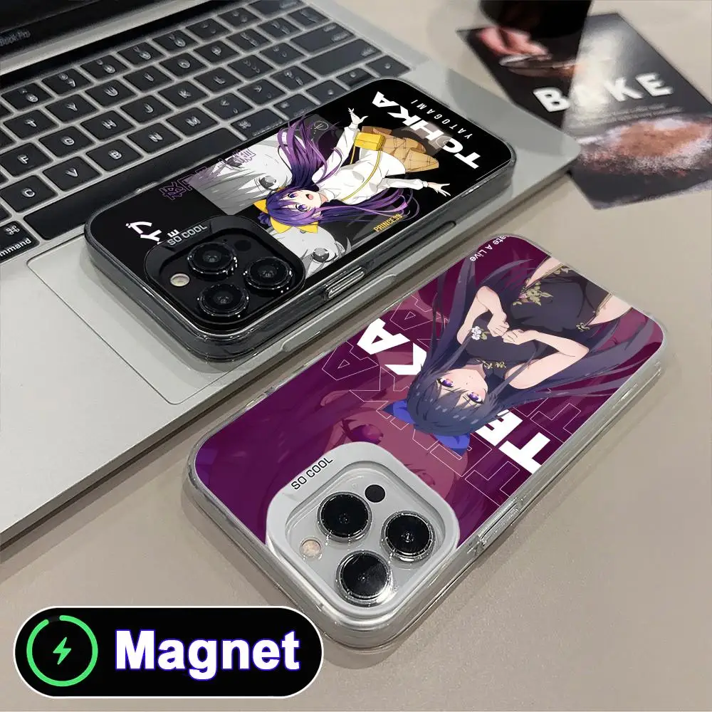 Date a Live Tohka Yatogami Translucent MagSafe Mobile Phone Case for iPhone 17 16 15 14 13 12 11 Air Pro Max Plus Colorful Cover
Date a Live Tohka Yatogami Translucent MagSafe Mobile Phone Case for iPhone 17 16 15 14 13 12 11 Air Pro Max Plus Colorful Cover