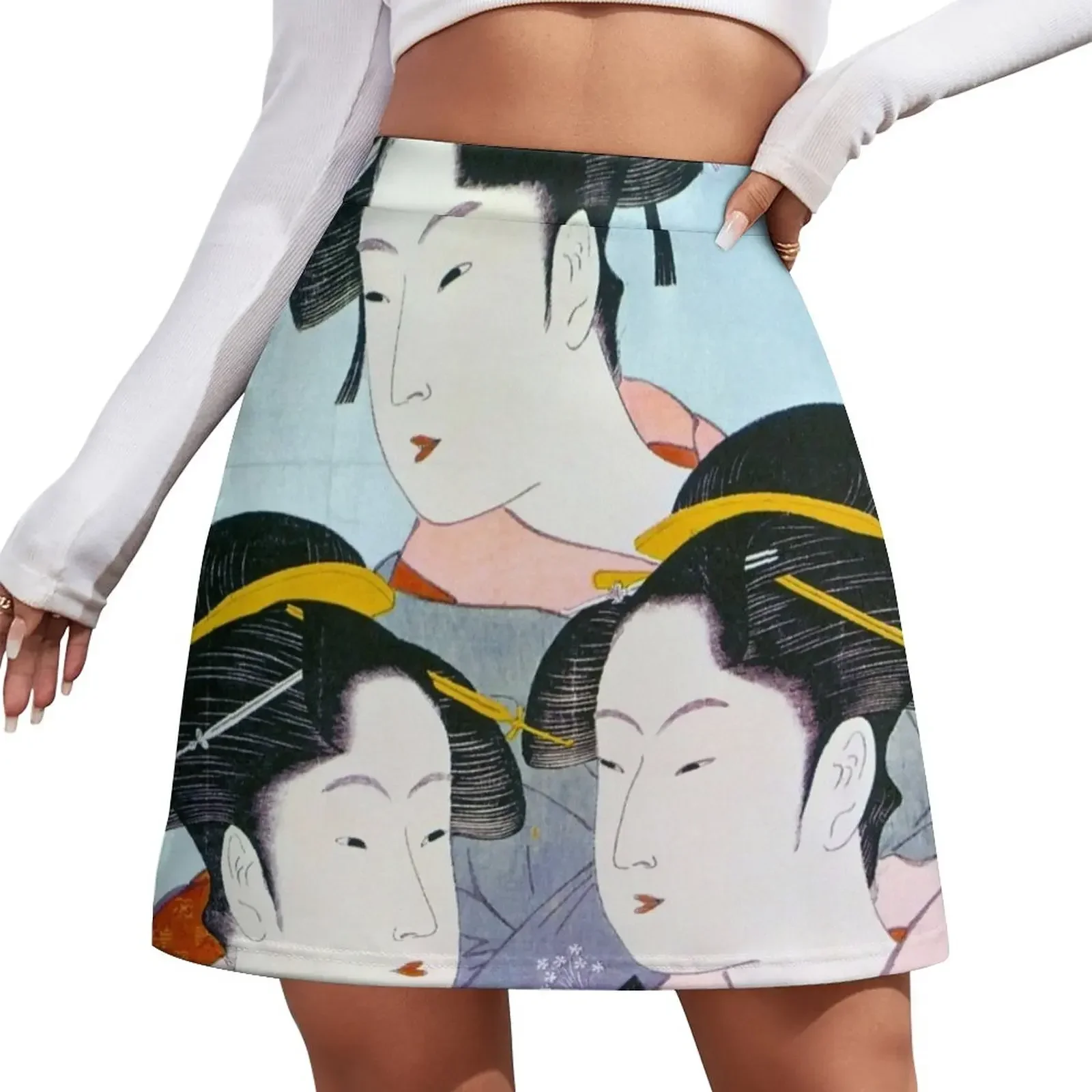 Kitagawa Utamaro - Three Beauties of the Present Day Mini Skirt women's summer clothing 2026 summer clothes
Kitagawa Utamaro - Three Beauties of the Present Day Mini Skirt women's summer clothing 2026 summer clothes