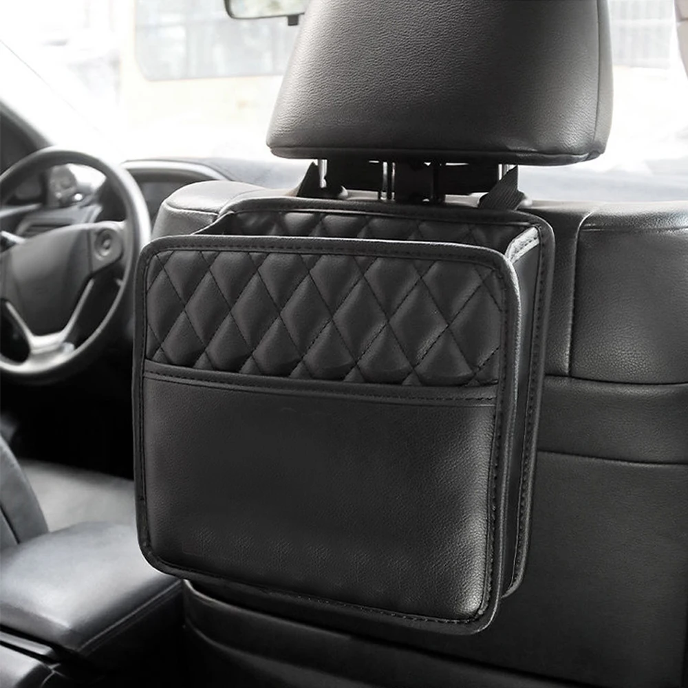 1Pc Suitable Auto Car Seat Storage Bag Leather Storage Garbage Bag Storage Bag for Most Multifunctional Car Models Accessories
1Pc Suitable Auto Car Seat Storage Bag Leather Storage Garbage Bag Storage Bag for Most Multifunctional Car Models Accessories