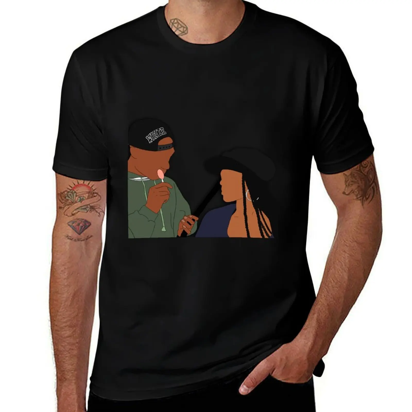 Poetic Justice Fan Art Sticker T-Shirt man t shirts for men casual man graphic t shirt T-Shirt
Poetic Justice Fan Art Sticker T-Shirt man t shirts for men casual man graphic t shirt T-Shirt