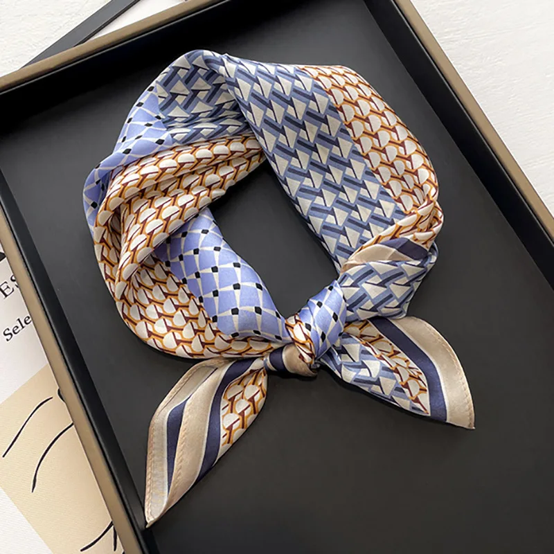 100% silk Printed Satin Silk Scarf Versatile Women Neck Scarves Hair Tie Bag Handle Wrap Elegant Geometric Kerchief for Daily
100% silk Printed Satin Silk Scarf Versatile Women Neck Scarves Hair Tie Bag Handle Wrap Elegant Geometric Kerchief for Daily