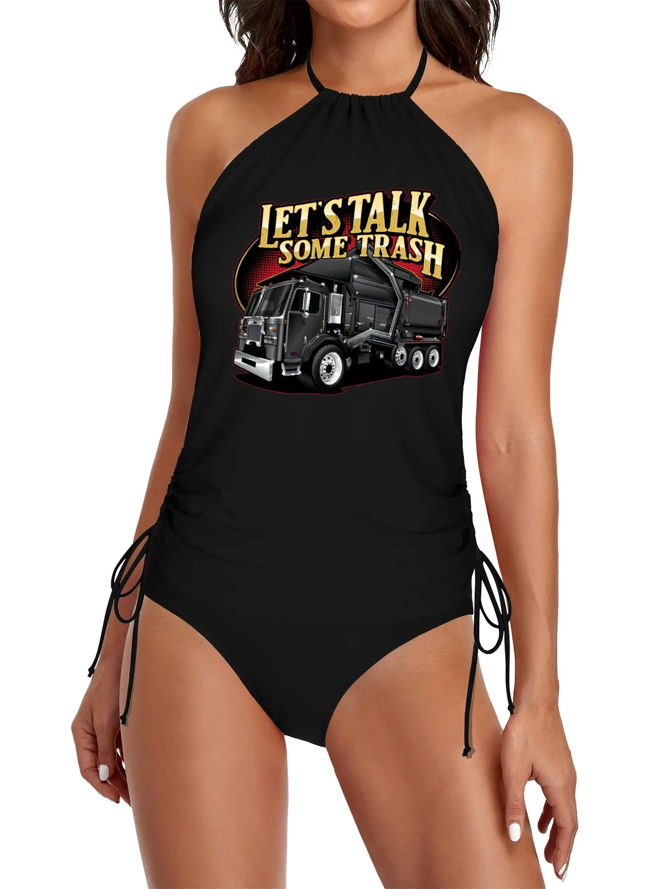 Let's Talk Some Trash Front Loader Split Swimsuit Set beach pareos for women Beach outfit bikinis 2025 women Summer dress
Let's Talk Some Trash Front Loader Split Swimsuit Set beach pareos for women Beach outfit bikinis 2025 women Summer dress
