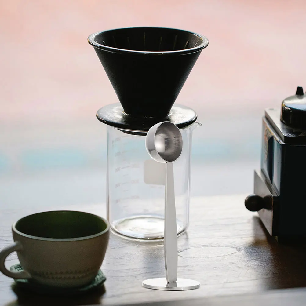 3Pcs Stainless Steel Coffee Tamper Spoon Dual Use Coffee Bean Pressing Tool Measuring Scoop Smooth Edge for Home
3Pcs Stainless Steel Coffee Tamper Spoon Dual Use Coffee Bean Pressing Tool Measuring Scoop Smooth Edge for Home