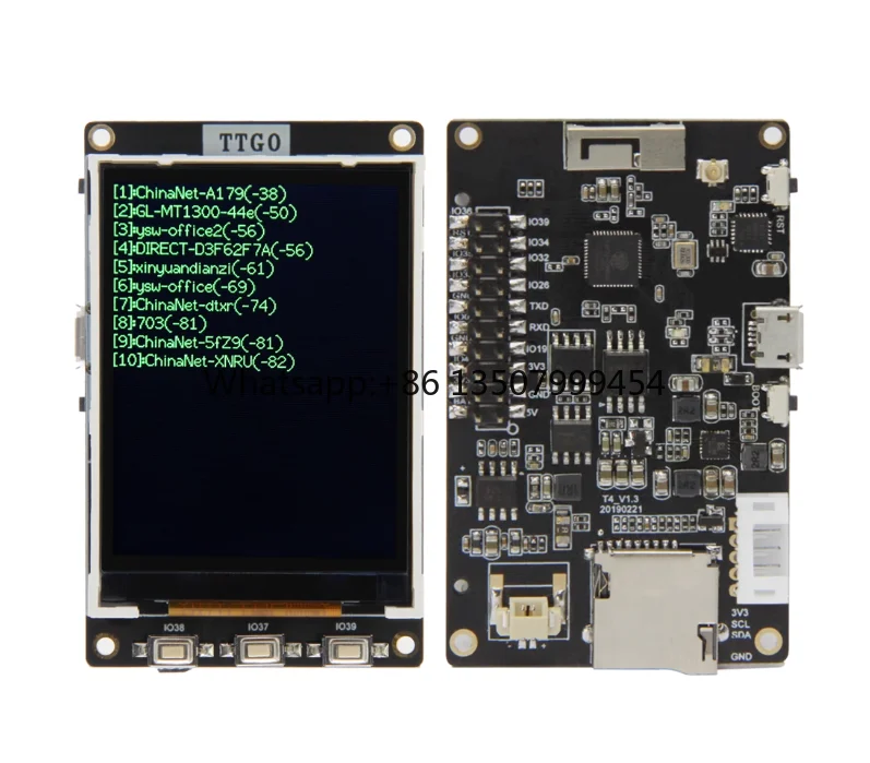 2.4-inch Q368 2.2-inch Q367 T4 ESP32 IL19341 TFT LCD WIFI Development Board
2.4-inch Q368 2.2-inch Q367 T4 ESP32 IL19341 TFT LCD WIFI Development Board