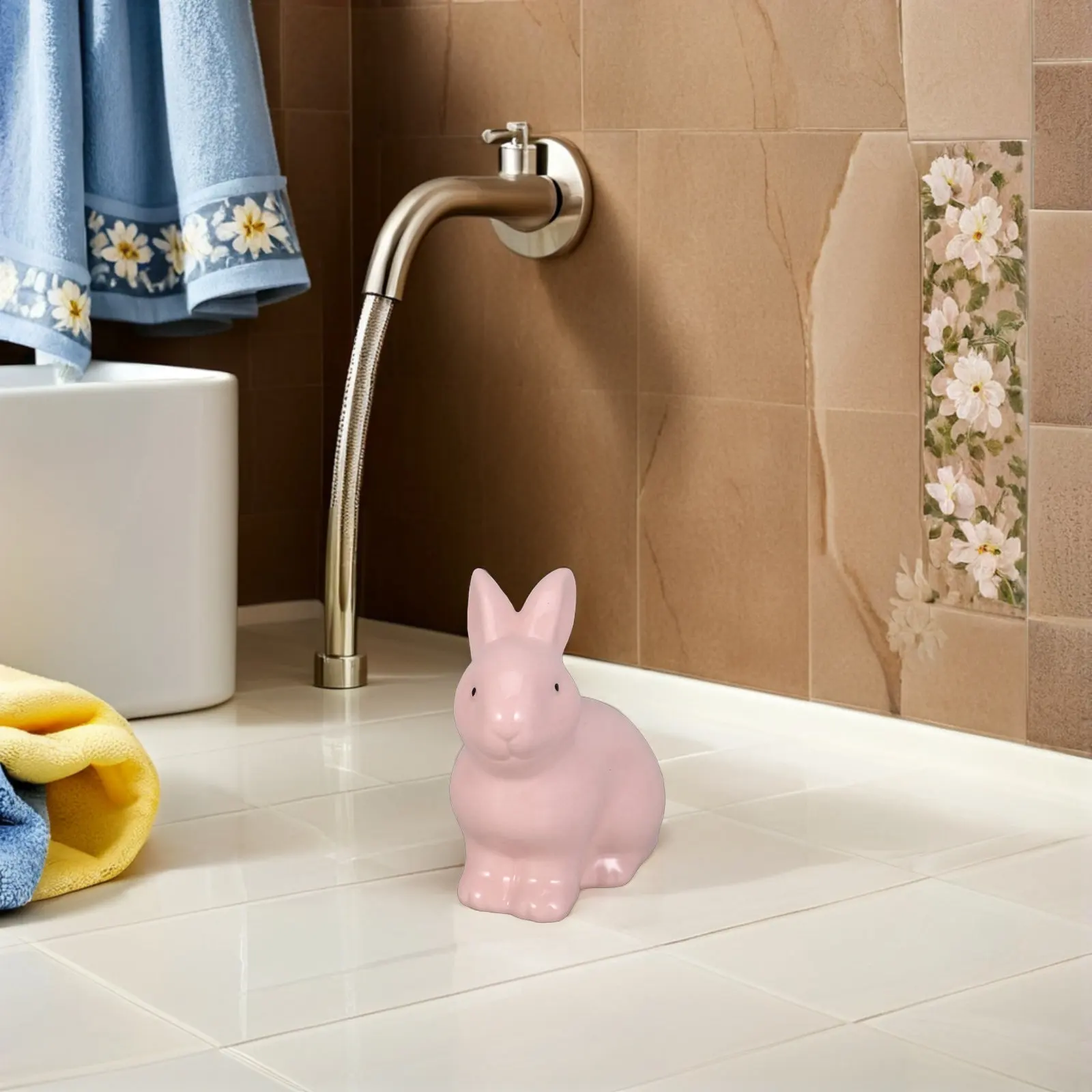Bunny Shaped Ceramic Toilet Bolt Covers Decorative Bathroom Floor Bolt Protector Caps Easy Install Waterproof Rust Proof Toilet
Bunny Shaped Ceramic Toilet Bolt Covers Decorative Bathroom Floor Bolt Protector Caps Easy Install Waterproof Rust Proof Toilet
