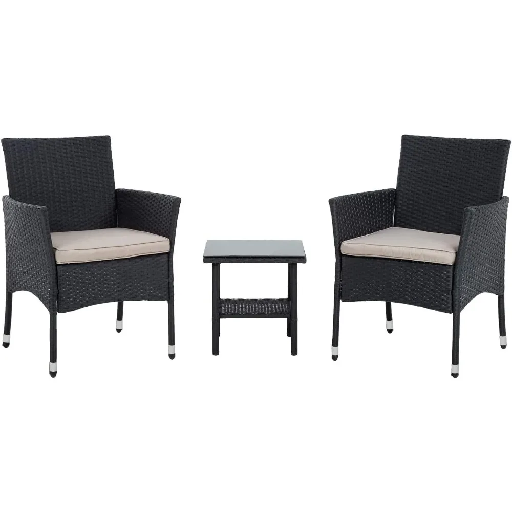 Patio Furniture Set 3 Piece Patio Chair Bistro Set Outdoor Rattan Chairs Wicker Conversation Set,Outdoor garden sofa
Patio Furniture Set 3 Piece Patio Chair Bistro Set Outdoor Rattan Chairs Wicker Conversation Set,Outdoor garden sofa