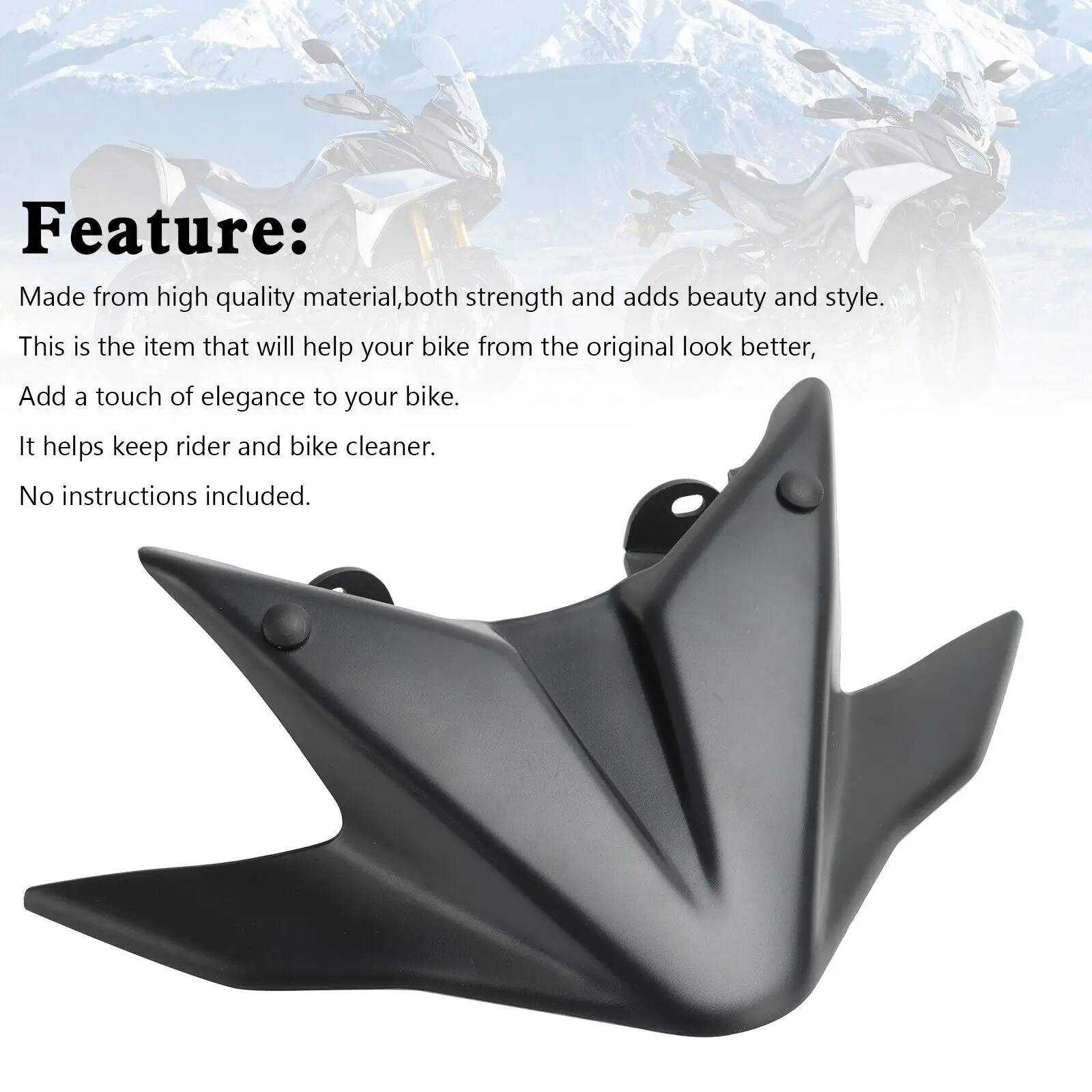 Motorcycle Nose Cone Expansion Cover Front Wheel Mudguard Accessory Suitable For YAMAHA TRACER 9 TRACER 9 GT 2021-
Motorcycle Nose Cone Expansion Cover Front Wheel Mudguard Accessory Suitable For YAMAHA TRACER 9 TRACER 9 GT 2021-
