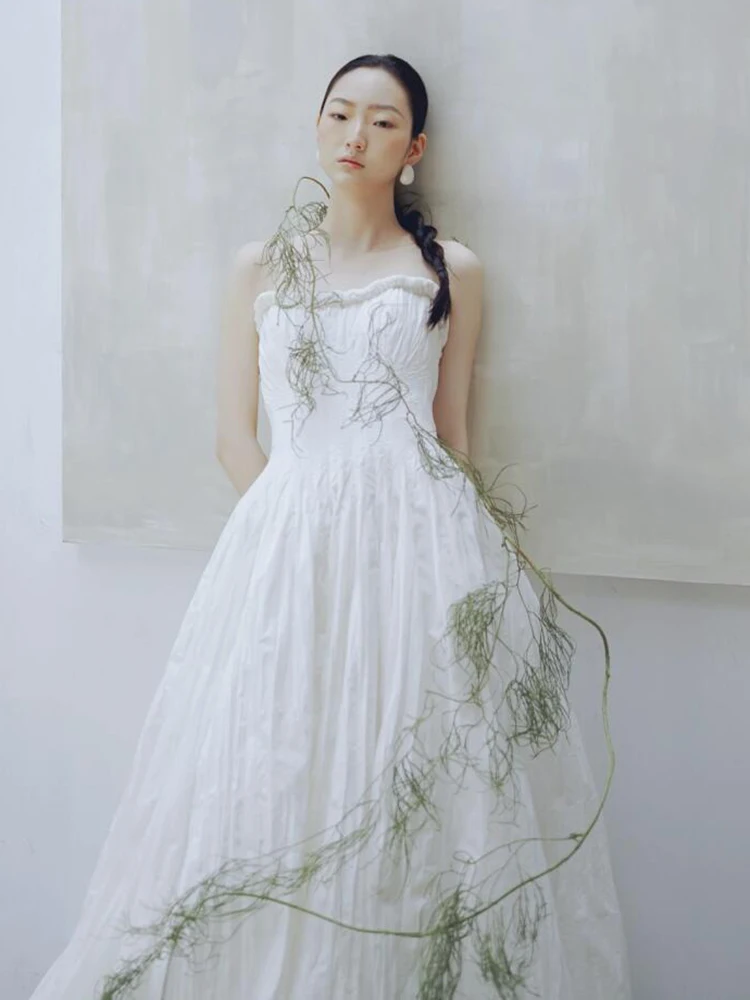 Ele Light Wedding Dr Bustier Design Bridal Gown for Destination oots Wedding Dr with Zipper High Waist Satin Long...
Ele Light Wedding Dr Bustier Design Bridal Gown for Destination oots Wedding Dr with Zipper High Waist Satin Long...