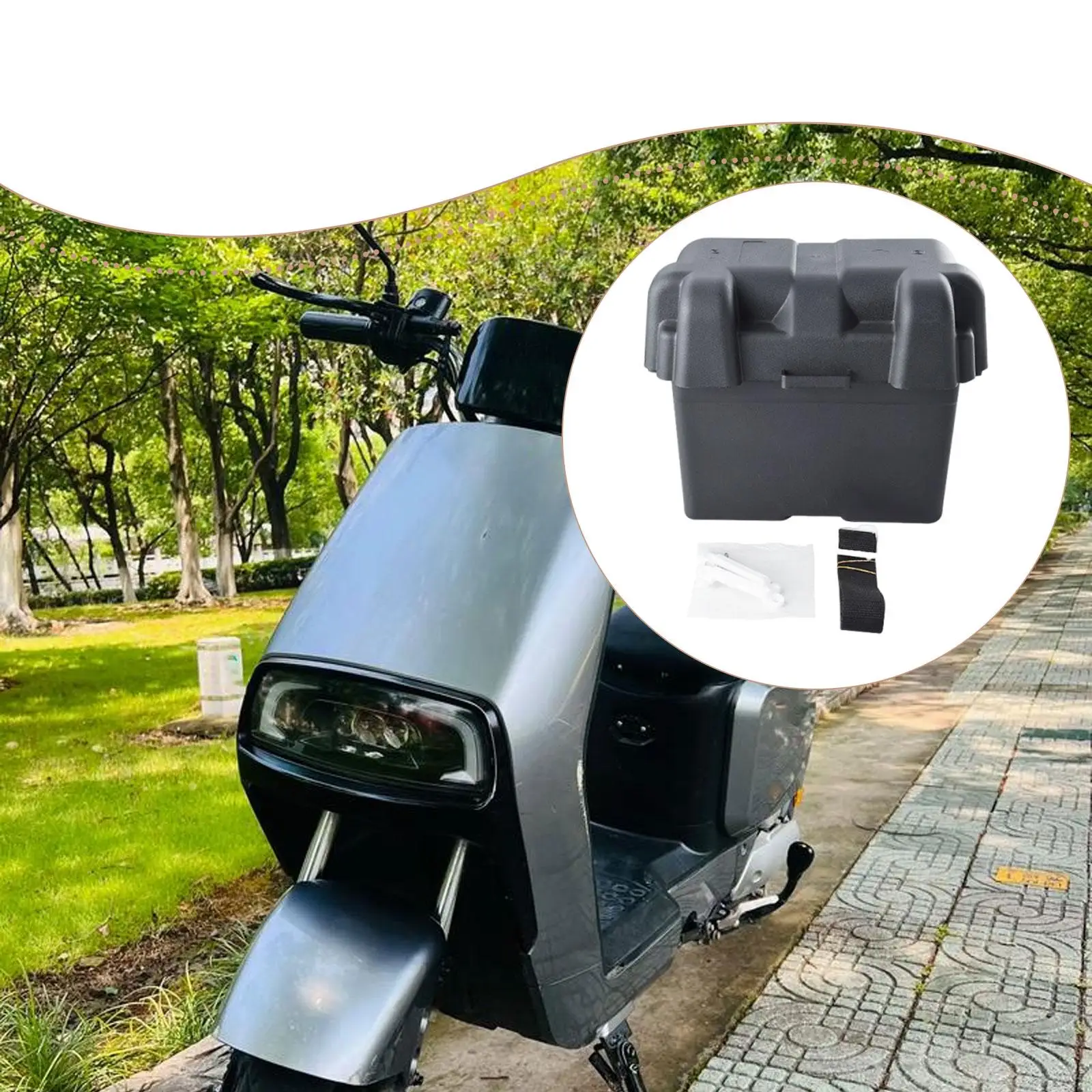 Portable Battery Box Compact PP Material Secure Strap Multipurpose Battery Container for Vehicle Marine RV
Portable Battery Box Compact PP Material Secure Strap Multipurpose Battery Container for Vehicle Marine RV