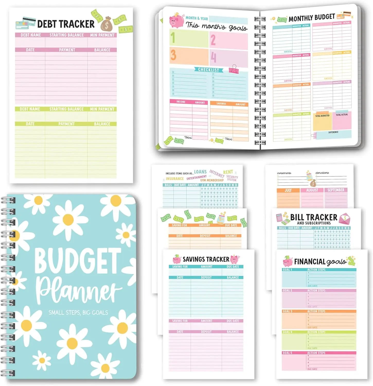 2026 Budget Planner Monthly Bill Organizer Expense Tracker Notebook 5.8x8.3in
2026 Budget Planner Monthly Bill Organizer Expense Tracker Notebook 5.8x8.3in