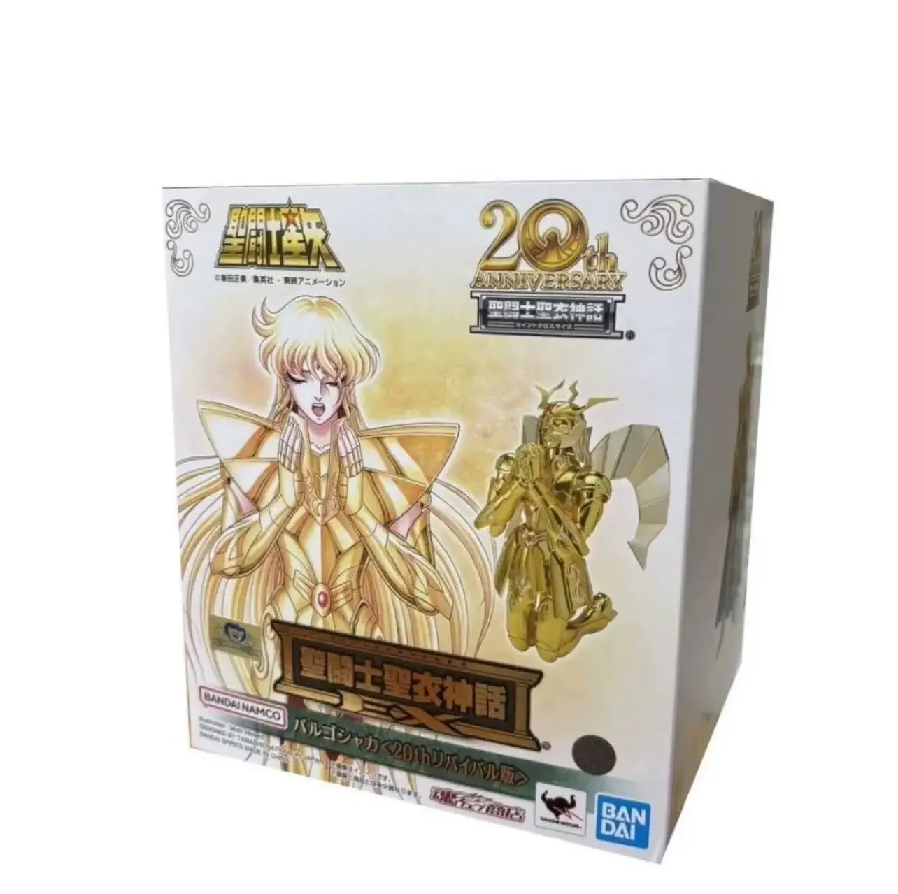 Bandai Japanese Edition Sacred Clothes Myth EX Golden Saint Virgo Shaka 20th Anniversary Rebirth
Bandai Japanese Edition Sacred Clothes Myth EX Golden Saint Virgo Shaka 20th Anniversary Rebirth