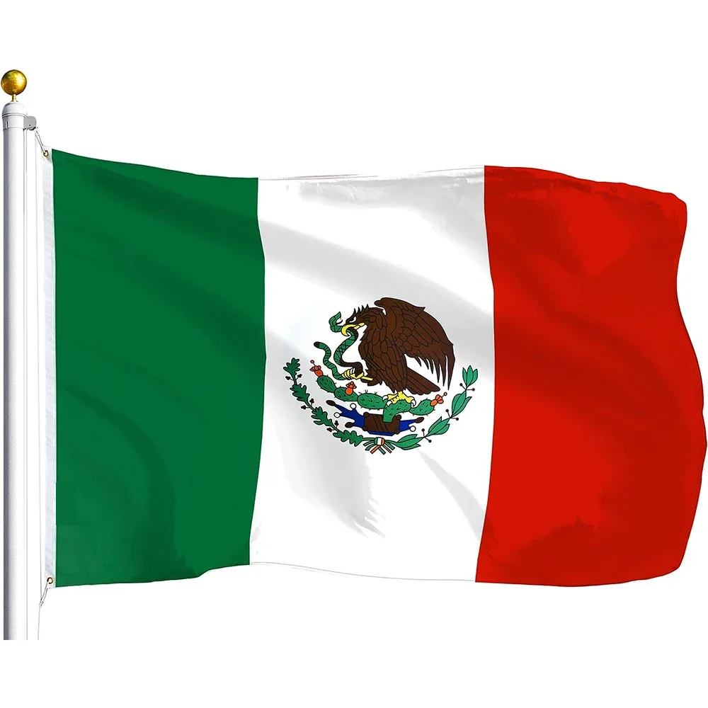 Mexico Mexican Flag | 3x5 Ft | LiteWeave Series Printed 100D Polyester | Country Flag Vibrant Colors Brass Grommets
Mexico Mexican Flag | 3x5 Ft | LiteWeave Series Printed 100D Polyester | Country Flag Vibrant Colors Brass Grommets