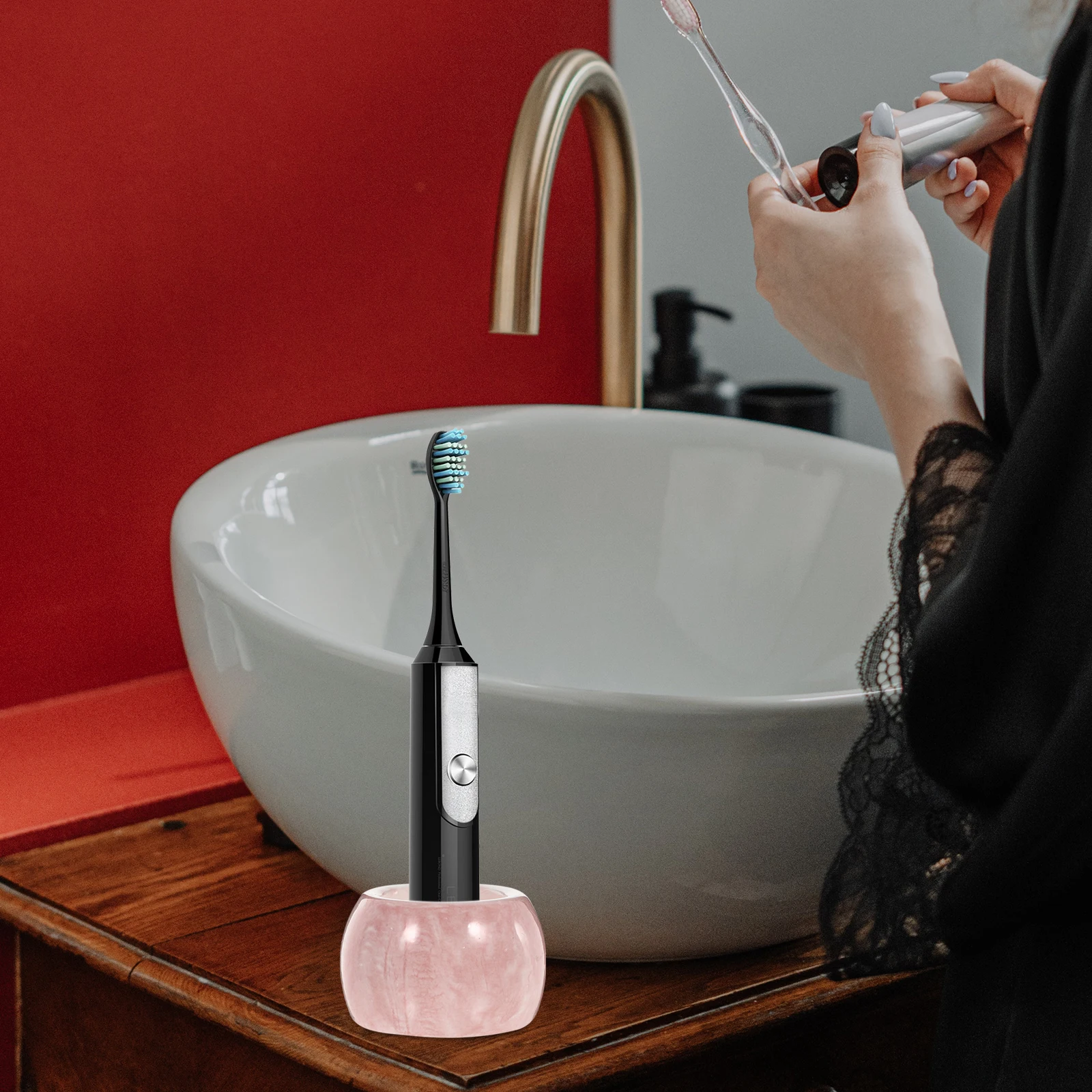 2Pcs Exquisite Ceramic Toothbrush Stand Strong Storage Rack for Home Travel Camping Electric Toothbrush Holder
2Pcs Exquisite Ceramic Toothbrush Stand Strong Storage Rack for Home Travel Camping Electric Toothbrush Holder