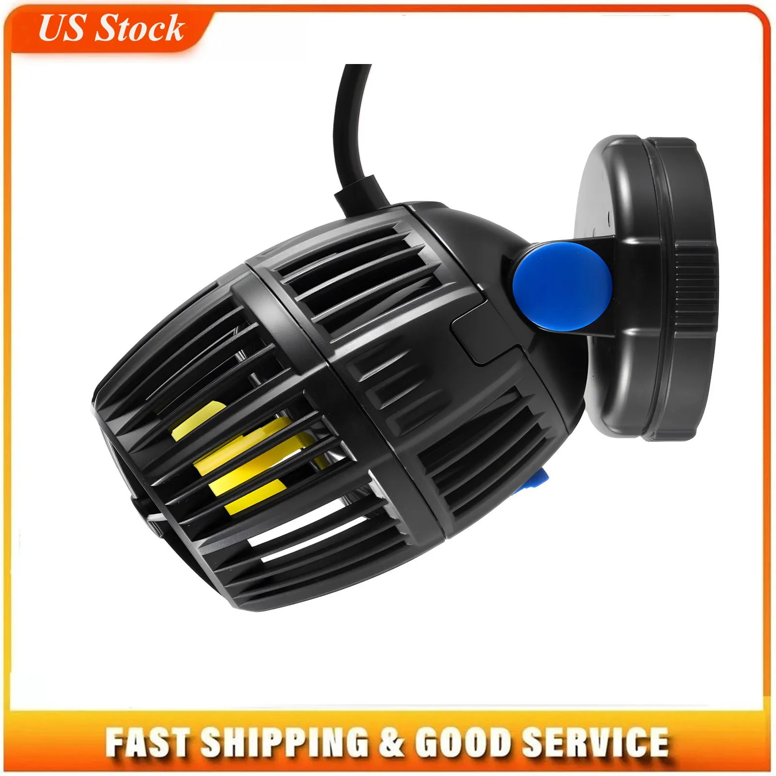Aquarium Wave Maker, 20W, 2113 GPH Quiet and Strong DC Powerhead, Adjustable Fish Tank Circulation Pump with Controller, Strong Magnetic Base, 360° Rotating Wavemaker, for Freshwater Saltwater
Aquarium Wave Maker, 20W, 2113 GPH Quiet and Strong DC Powerhead, Adjustable Fish Tank Circulation Pump with Controller, Strong Magnetic Base, 360° Rotating Wavemaker, for Freshwater Saltwater
