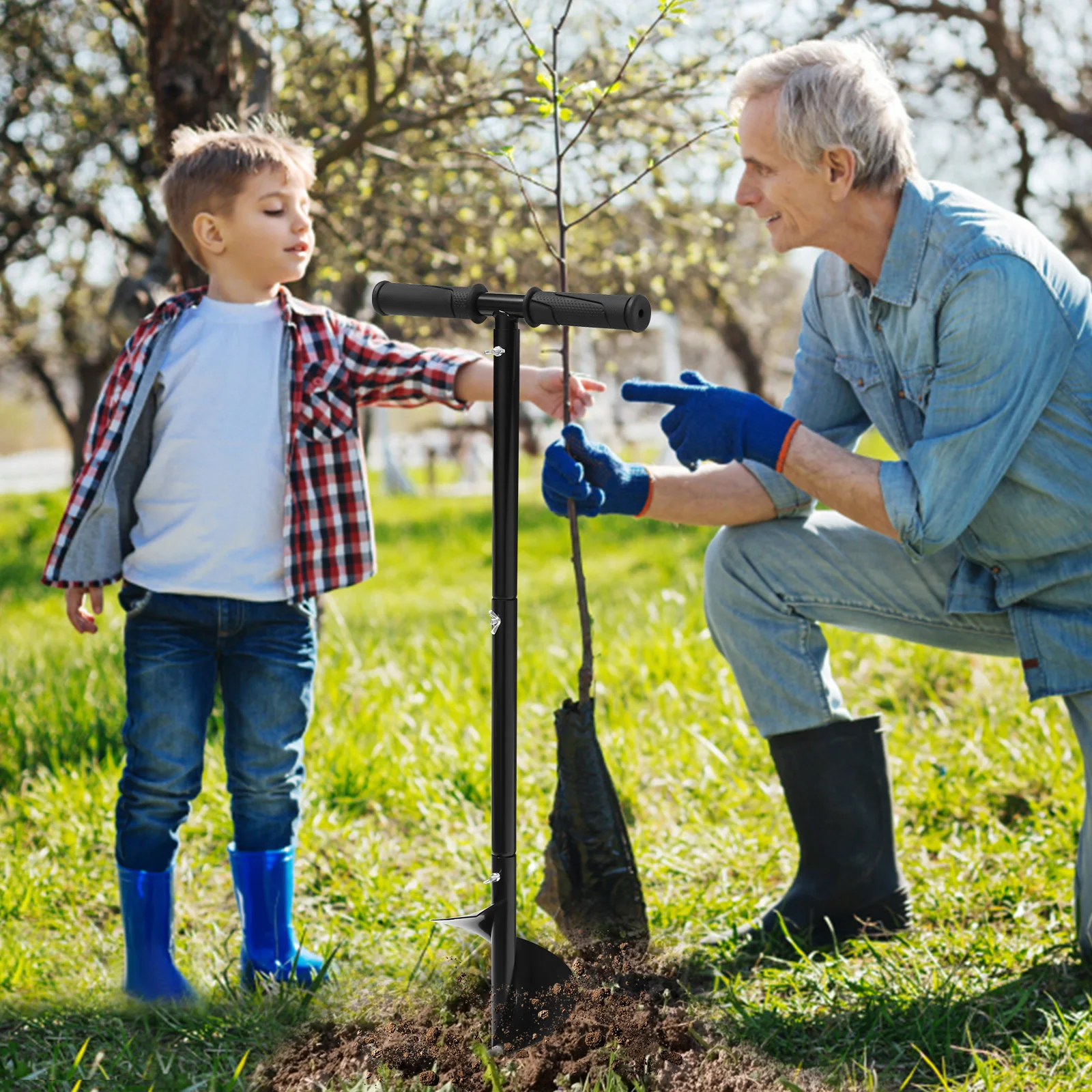 Manual Garden Auger Drill Durable & Eco-friendly Spiral Flute Cold-Rolled Steel Eco-Friendly for Gardening ,Seaside Use
Manual Garden Auger Drill Durable & Eco-friendly Spiral Flute Cold-Rolled Steel Eco-Friendly for Gardening ,Seaside Use