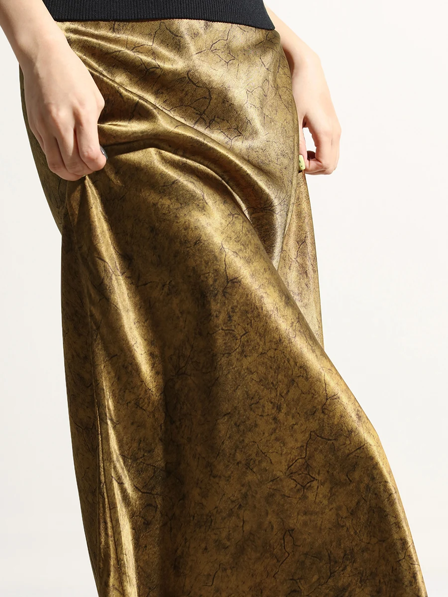 Новая китайская длинная юбка Mulan 2025 в стиле ретро с принтом, А-силуэт, с одним разрезом, 100% вискоза
Новая китайская длинная юбка Mulan 2025 в стиле ретро с принтом, А-силуэт, с одним разрезом, 100% вискоза