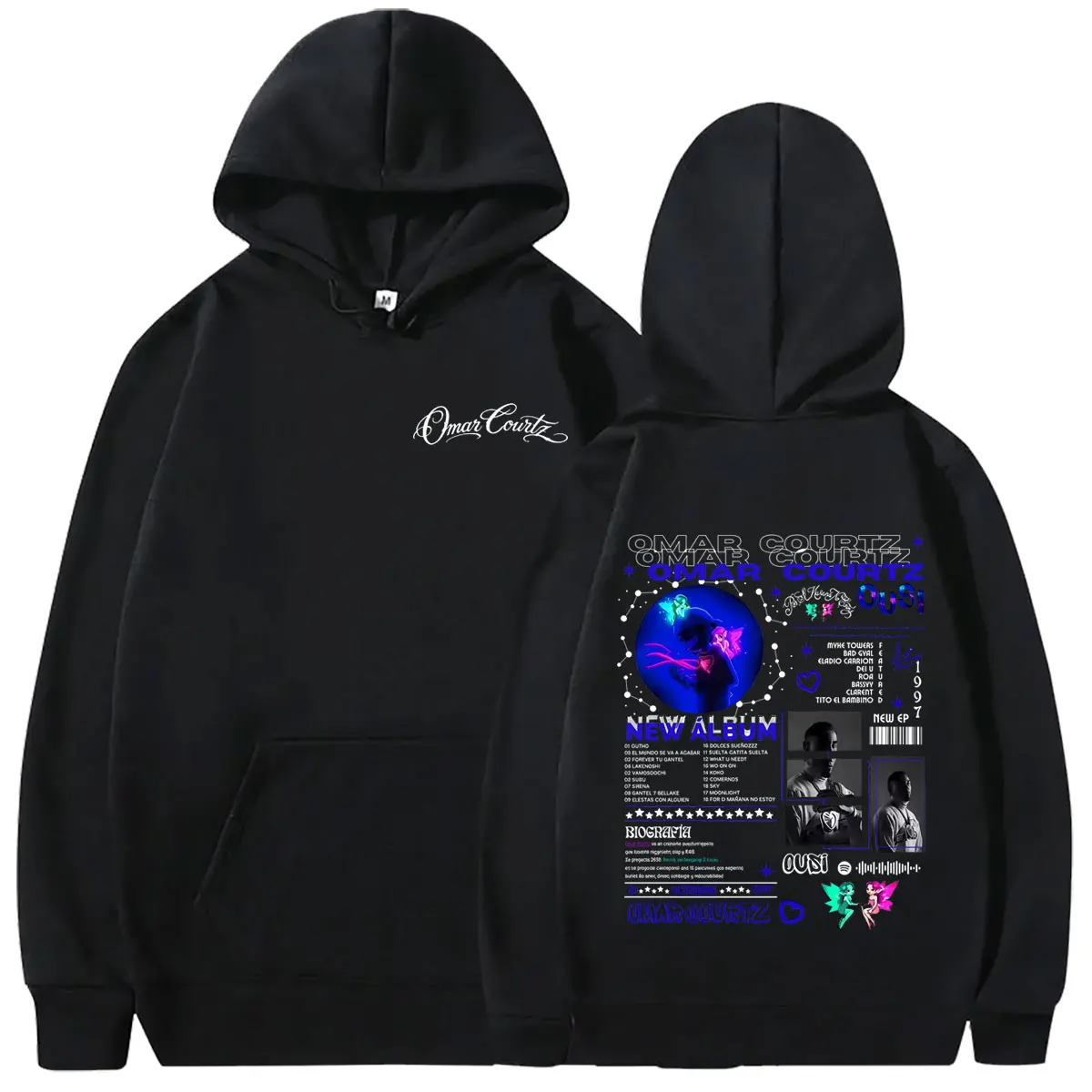 Rapper Omar Courtz Por Si Manana No Estoy Hoodie Men Women Fashion Hip Hop Oversized Streetwear Male Vintage Pullover Hoodies
Rapper Omar Courtz Por Si Manana No Estoy Hoodie Men Women Fashion Hip Hop Oversized Streetwear Male Vintage Pullover Hoodies