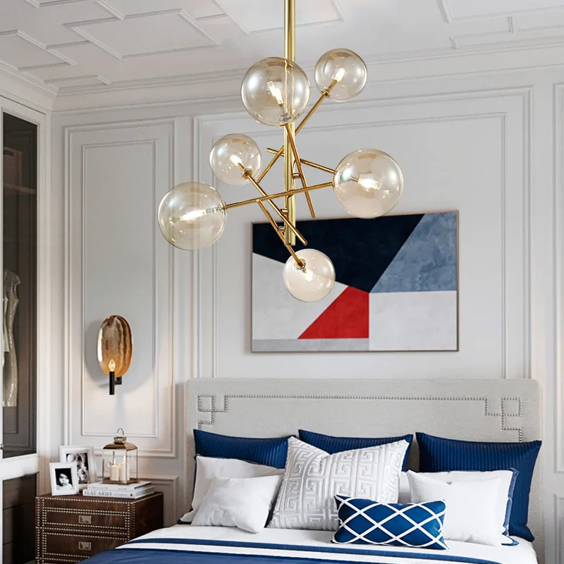 Postmodern Personality Magic Beans Glass Pendant Lamp American Living Room Dining Room Bedroom Modern Simple Pendant Light
Postmodern Personality Magic Beans Glass Pendant Lamp American Living Room Dining Room Bedroom Modern Simple Pendant Light