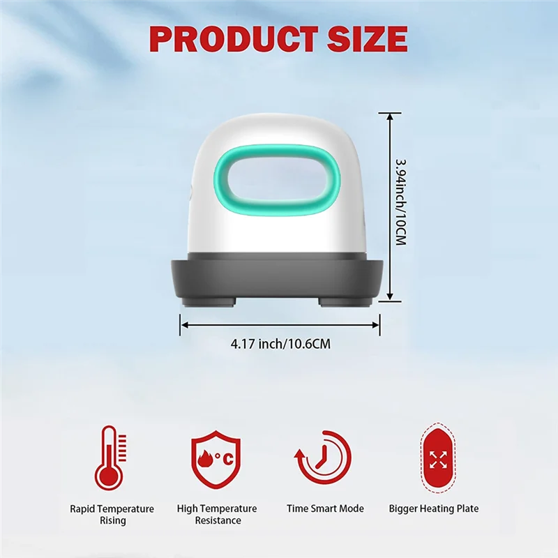 B43C EasyPress Mini Heat Press for Pressing Small Objects Like Shoes Stuffed Animals Hats Ceramic-Coated Heat Plate EU Plug
B43C EasyPress Mini Heat Press for Pressing Small Objects Like Shoes Stuffed Animals Hats Ceramic-Coated Heat Plate EU Plug
