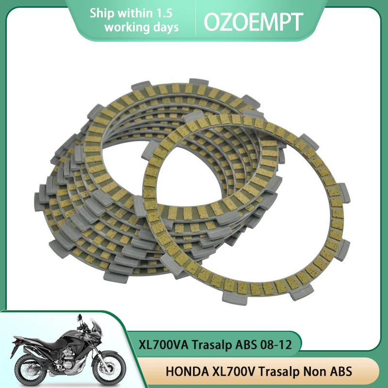 Фибрирующая пластина сцепления OZOEMPT, подходит для HONDA XL700V Trasalp Non ABS 08-11 XL700VA Trasalp ABS 08-12
Фибрирующая пластина сцепления OZOEMPT, подходит для HONDA XL700V Trasalp Non ABS 08-11 XL700VA Trasalp ABS 08-12